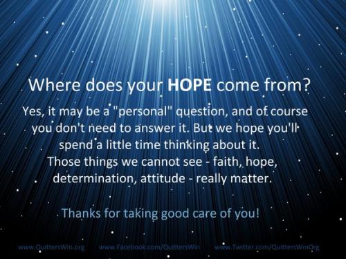 11.22.2016 Hope come from